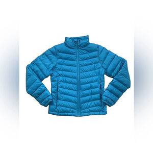 Marmot Women’s Size Extra Small XS Teal 700 Duck Down Fill Winter Puffer Coat